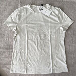 Theory Classic White Short Sleeve Tee